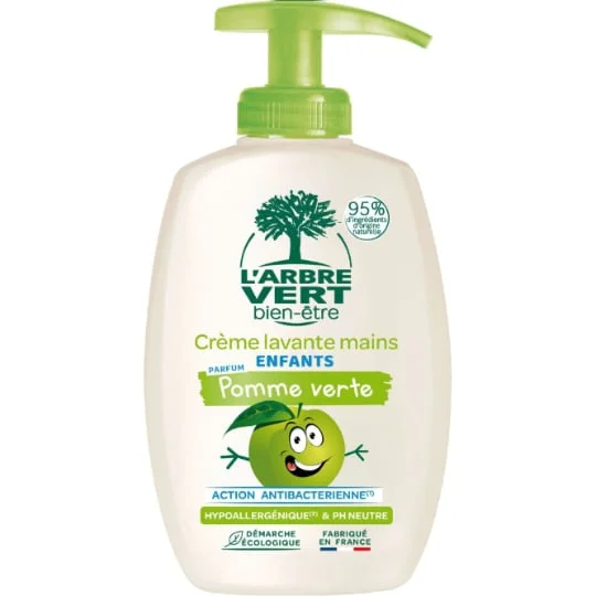 Savon Liquide Enfants Anti Batérien à la Pomme Verte