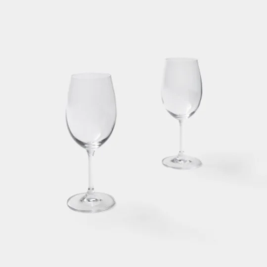 Lot de 2 verres à vin Martina