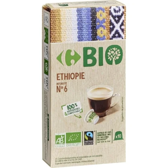 Café en capsules biologique