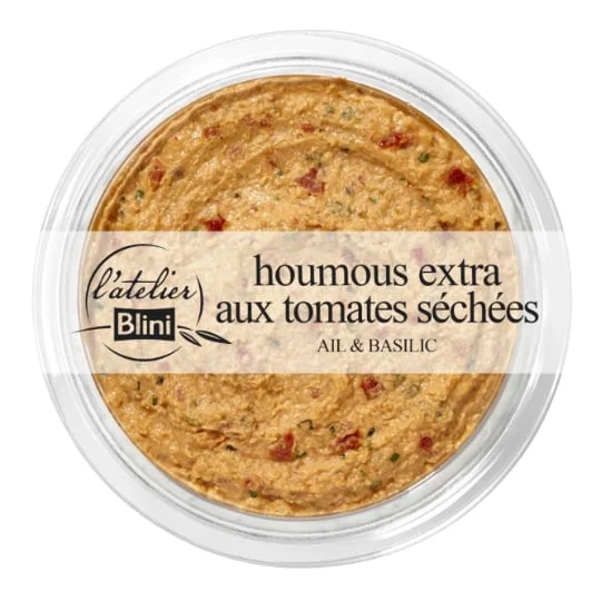 Houmous extra aux tomates séchées
