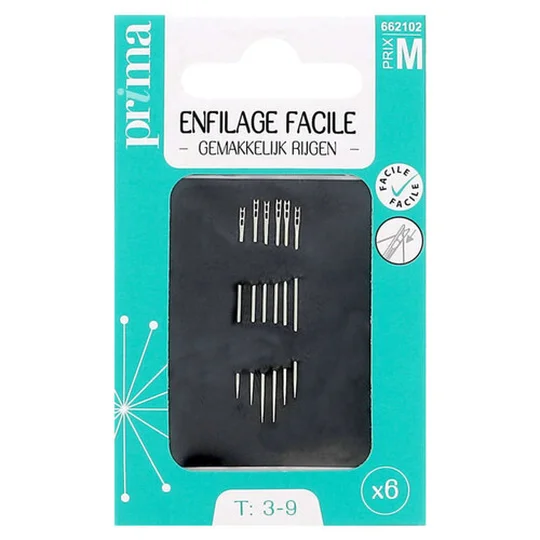 Aiguille Enfilfacile x6