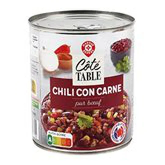 Chili con carne Au piment de Cayenne