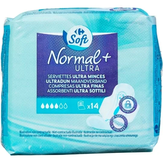 Serviettes hygiéniques Normal+ Ultra