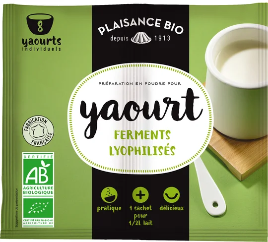 Préparation en poudre pour yaourt