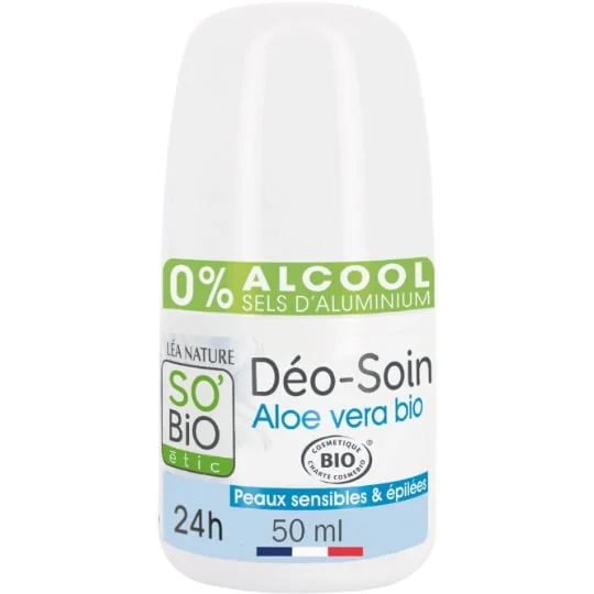 Déodorant Bille Soin 24h Tolérance + au Jus d'Aloe Vera Bio