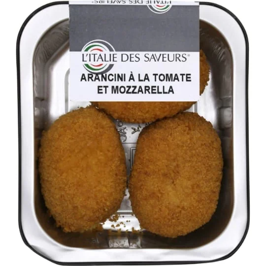 Arancini à la tomate et mozzarella
