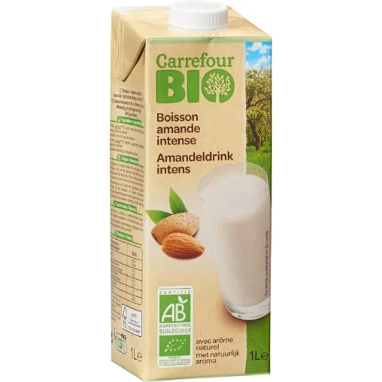 Boisson végétale amande intense Bio