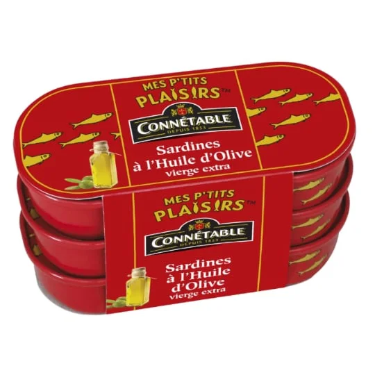 Sardines à l'huile d'olive