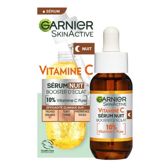 Sérum Visage Nuit Booster D'Éclat Vitamine C