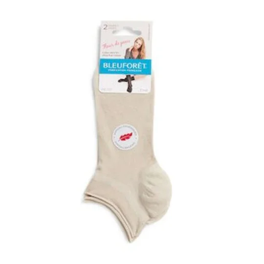 Duo Mini Sox Fleur De Peau Beige