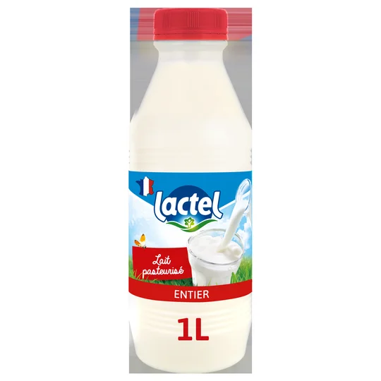 Lait frais pasteurisé entier