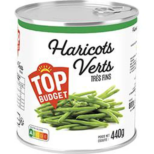 Haricots verts, très fins