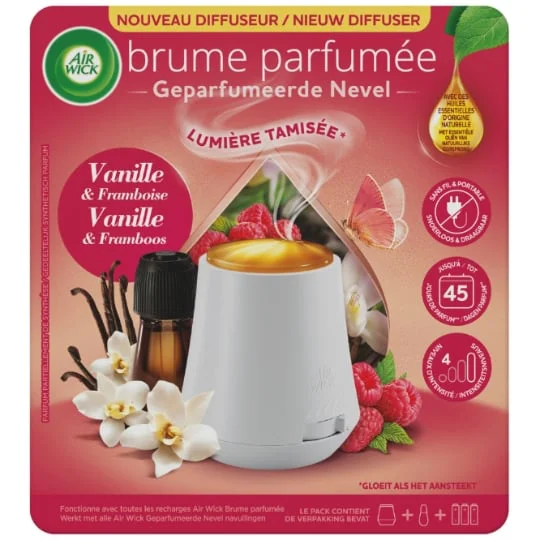 Diffuseur désodorisant Huiles Essentielles Brume Parfumée Vanille