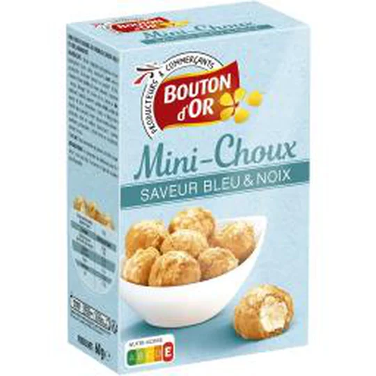 Mini-choux saveur bleu & noix