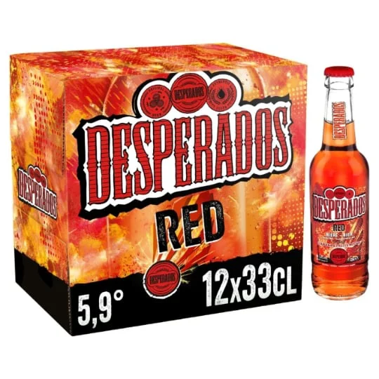 Bière aromatisée tequila guarana cachaça Red