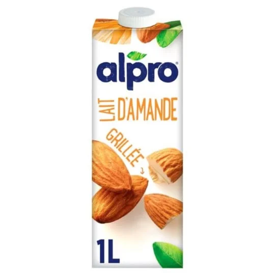 Boisson végétale lait d'amande grillée