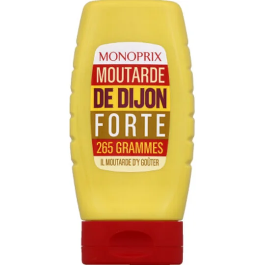 Moutarde de dijon forte squeezer