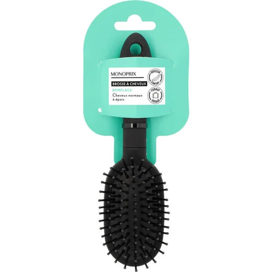 Brosse pneumatique oval noir
