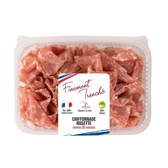 Chiffonnade de rosette