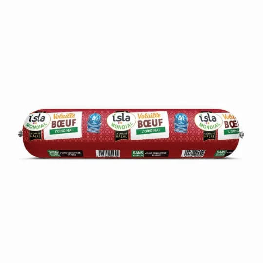 Saucisson Volaille Bœuf l'Original Halal