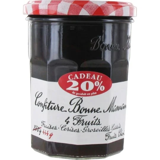 Confiture 4 fruits