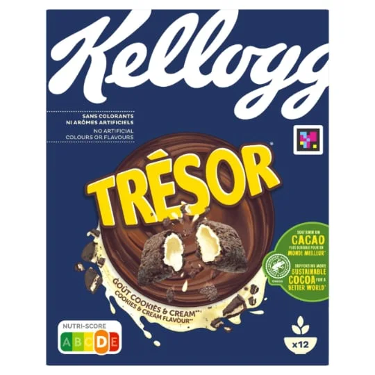 Céréales Trésor cookie et cream
