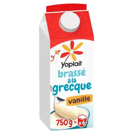 Yaourt Brassé à la Grecque Vanille