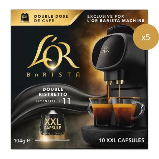 Café Capsules Double Ristretto Intensité 11 Compatibles Nespresso