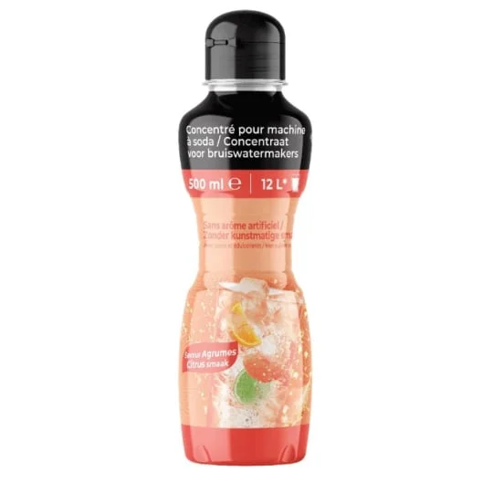 Concentré  pour machine à soda Agrume 500 mL