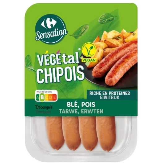 Chipois végétal blé pois