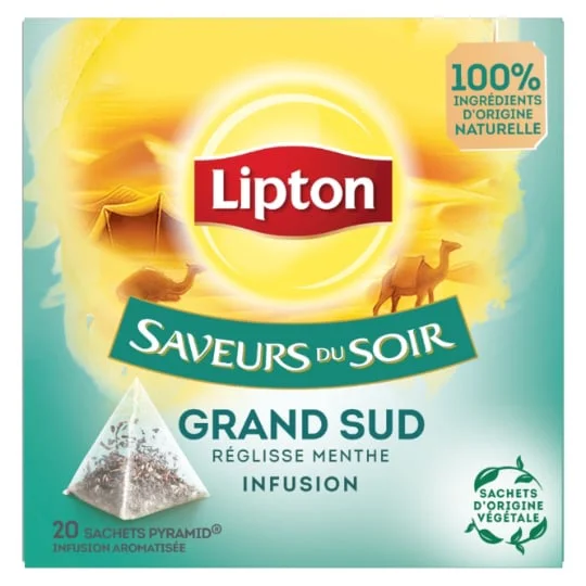 Infusion Saveur du soir Grand sud menthe et réglisse