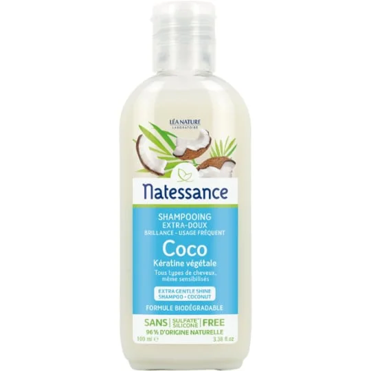 Shampoing Extra-Doux Coco Kératine Végétale