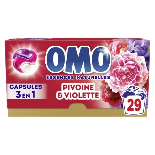 Capsule Lessive 3en1 mon Amour au Pivoine & Violette