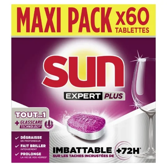 Capsules Lave Vaisselle Expert+ Tout en 1 Imbattable