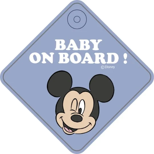 Bébé à bord Mickey
