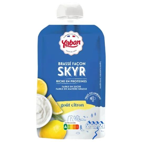 Brassé façon Skyr citron