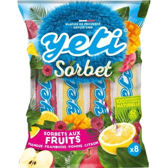 Glace Sorbet aux Fruits