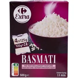 CARREFOUR EXTRA Riz Basmati 4x125g