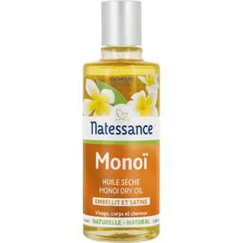 LÉA NATURE, NATESSANCE Huile Sèche Monoï Naturelle Embellit Et Satine Visage Corps Et Cheveux NATESSANCE 100ml