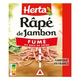 HERTA Râpé de jambon fumé 2x75g