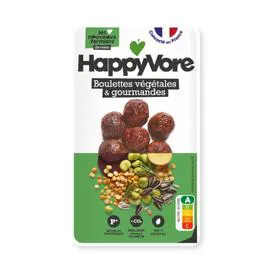 HAPPYVORE Boulettes végétales 176g
