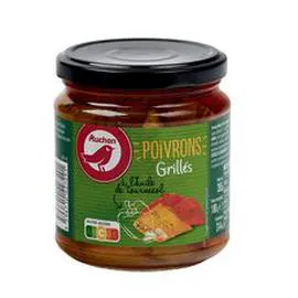 AUCHAN Poivrons grillés 180g