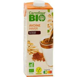 CARREFOUR BIO Boisson avoine au cacao 1l