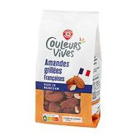  Amandes grillées Couleurs Vives 125g