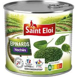 SAINT ELOI Epinards hachés 395g