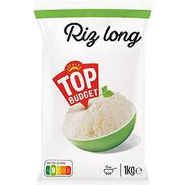 TOP BUDGET Riz long 1kg