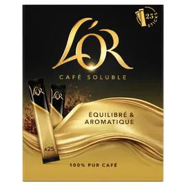 L'OR, ESPRESSO Café soluble équilibré et aromatique 45g