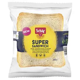 SCHÄR Pain de mie en tranches super sandwich sans gluten 280g