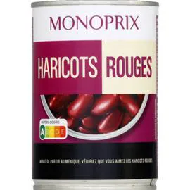 MONOPRIX Haricots rouges 250g