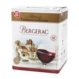 MARQUE REPÈRE, TERRASSES D'AUTAN AOC Bergerac vin rouge 5l